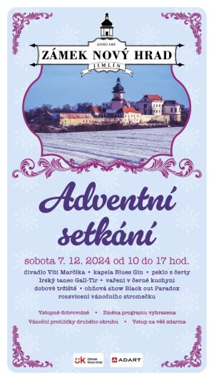 Adventní setkání na Novém Hradě v Jimlíně 7.12.2024 1