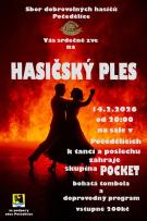 hasičský ples v sále