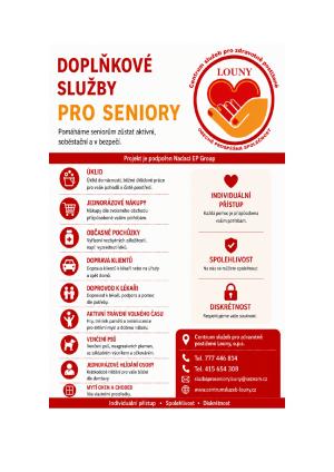 Centrum služeb pro zdravotně postižené - Doplňkové služby pro seniory