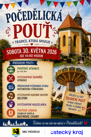 Poutní atrakce a program