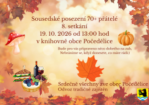 posezení s přáteli v knihovně