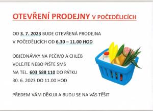 Otevření prodejny